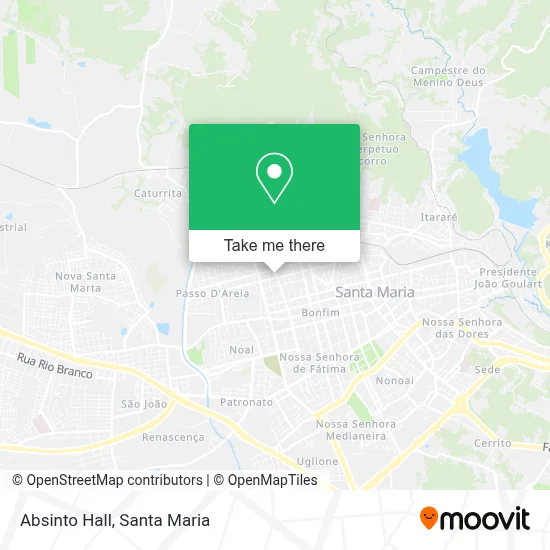 Absinto Hall map