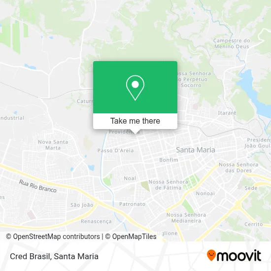 Cred Brasil map