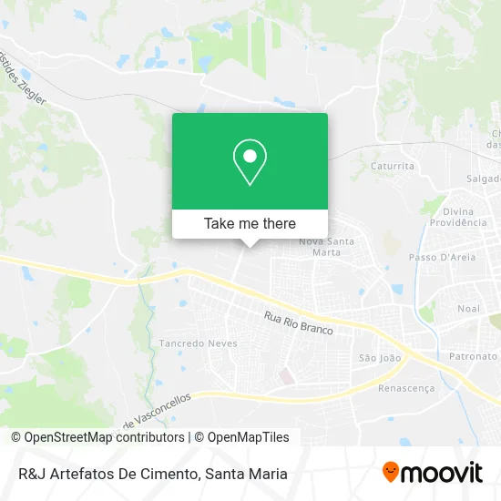 R&J Artefatos De Cimento map