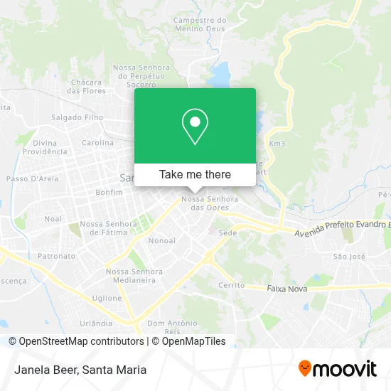 Janela Beer map