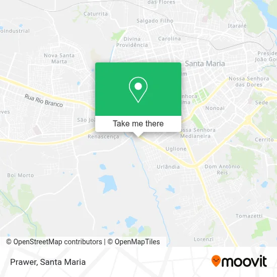 Prawer map