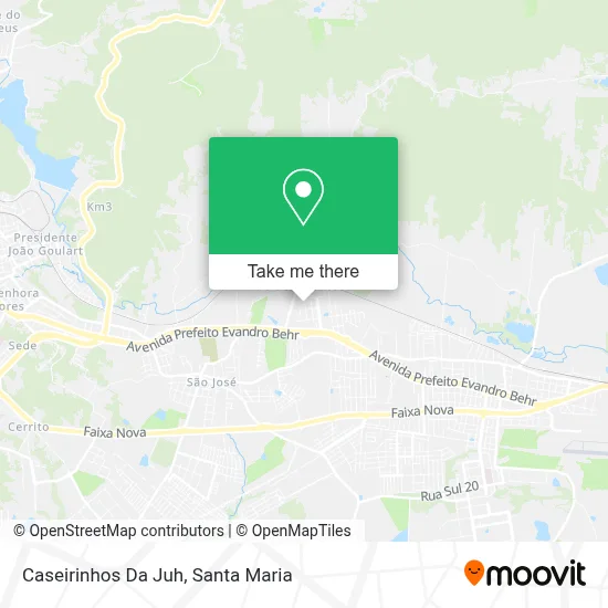 Caseirinhos Da Juh map