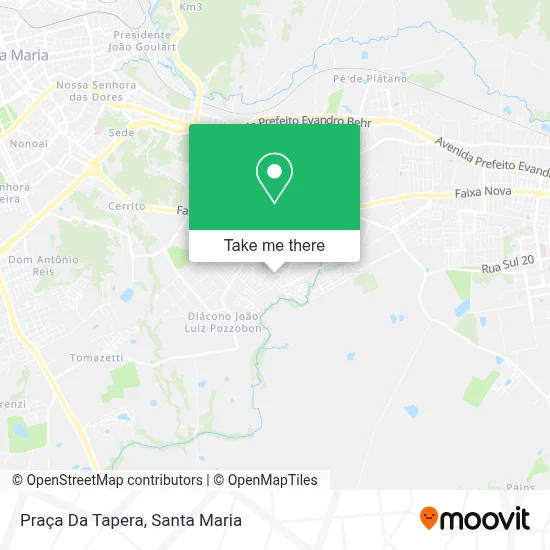 Praça Da Tapera map