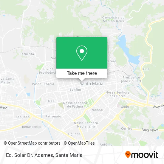 Ed. Solar Dr. Adames map