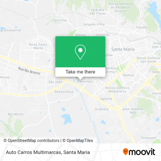 Auto Carros Multimarcas map