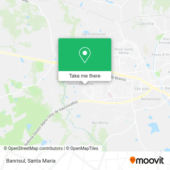 Banrisul map
