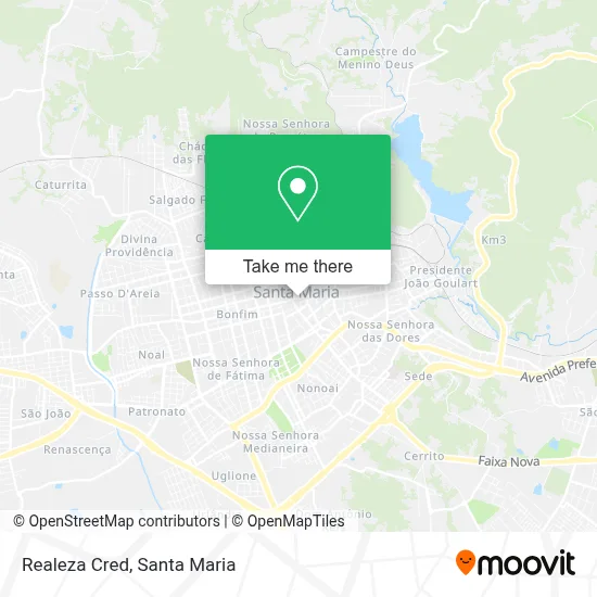 Realeza Cred map