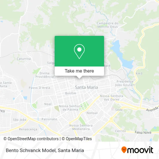 Bento Schvanck Model map