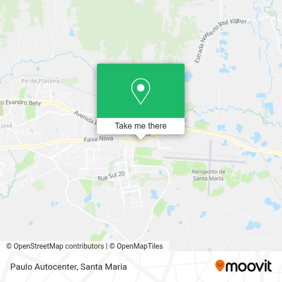 Paulo Autocenter map