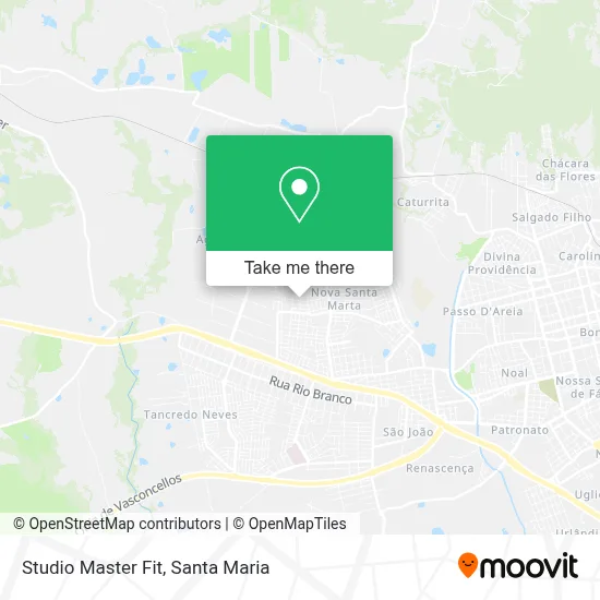 Studio Master Fit map