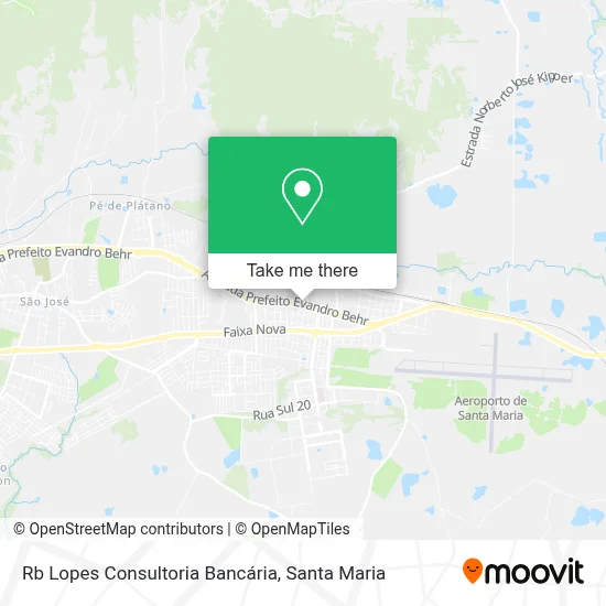 Rb Lopes Consultoria Bancária map