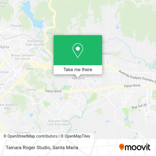 Tainara Roger Studio map