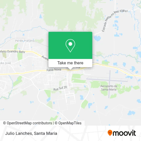 Julio Lanches map