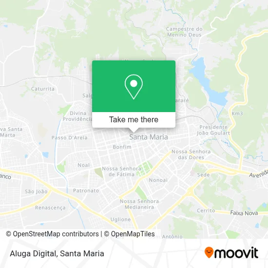 Aluga Digital map