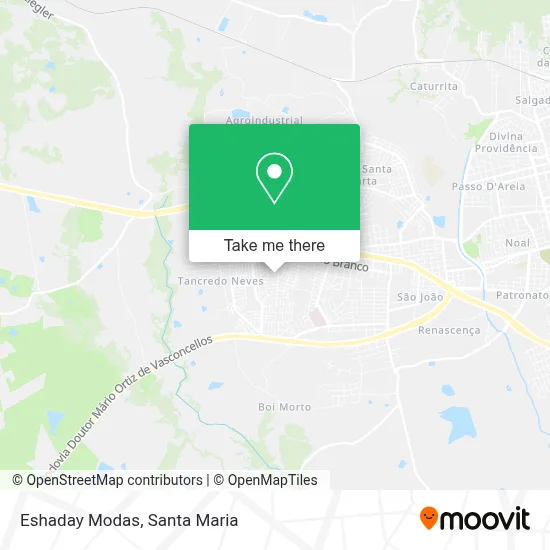 Eshaday Modas map