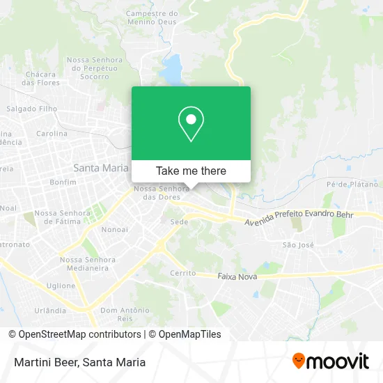 Martini Beer map