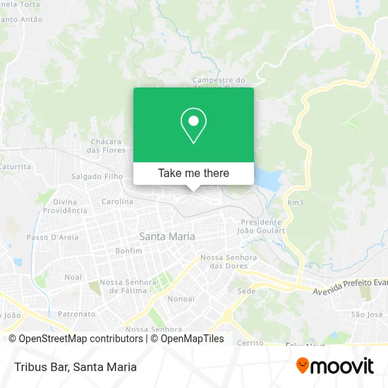 Tribus Bar map