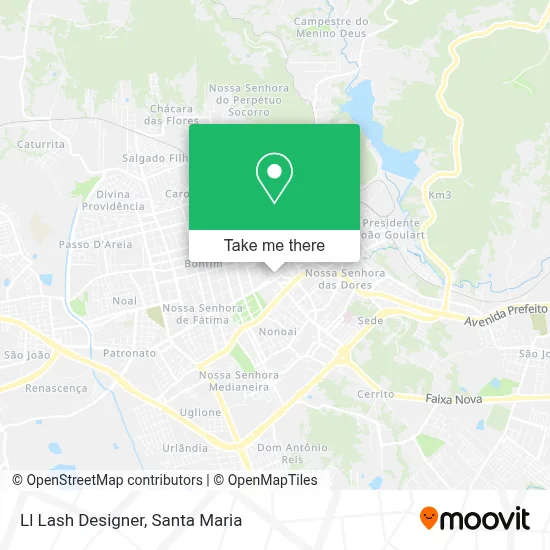 Ll Lash Designer map