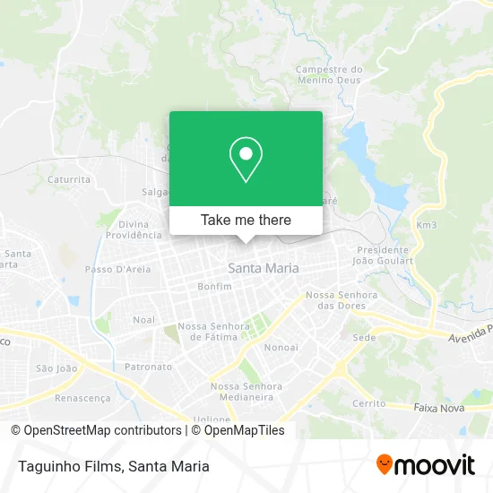 Taguinho Films map
