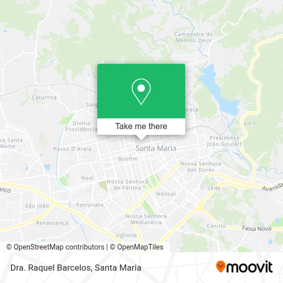 Dra. Raquel Barcelos map