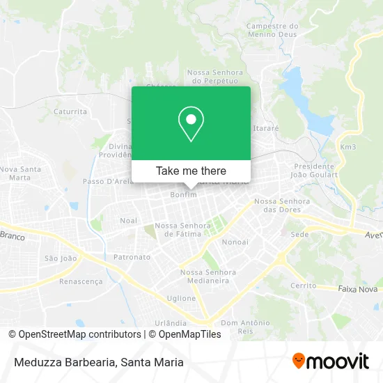Meduzza Barbearia map