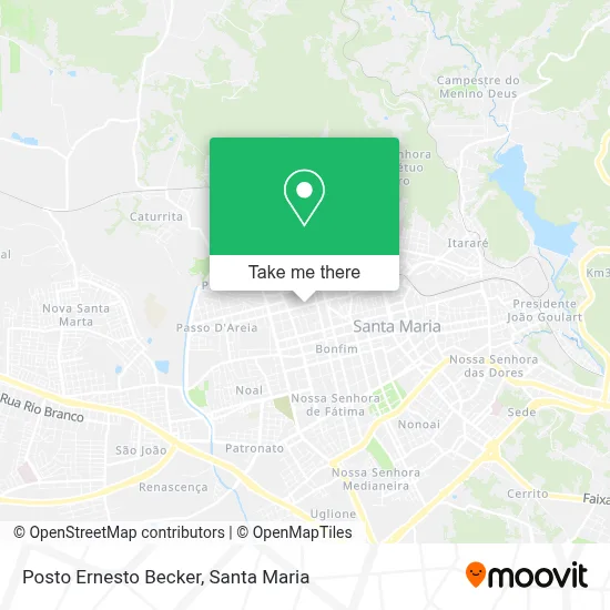 Posto Ernesto Becker map