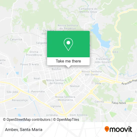 Ambev map