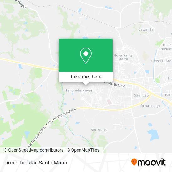 Amo Turistar map