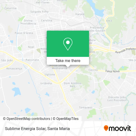 Sublime Energia Solar map