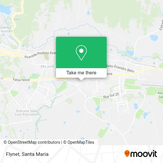 Flynet map