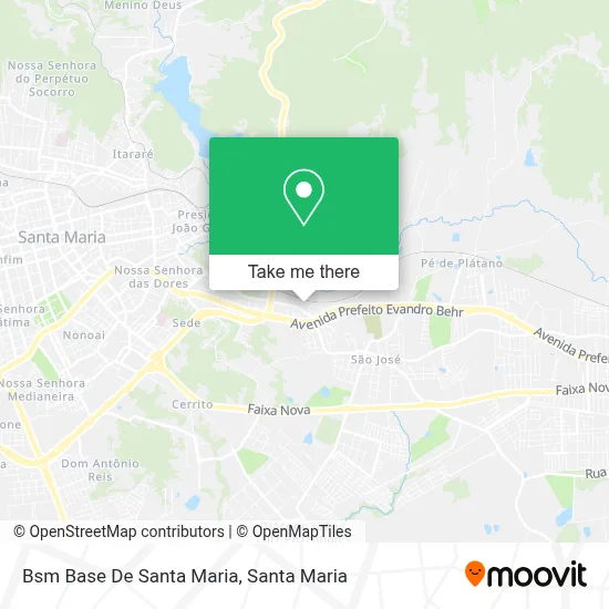 Bsm Base De Santa Maria map