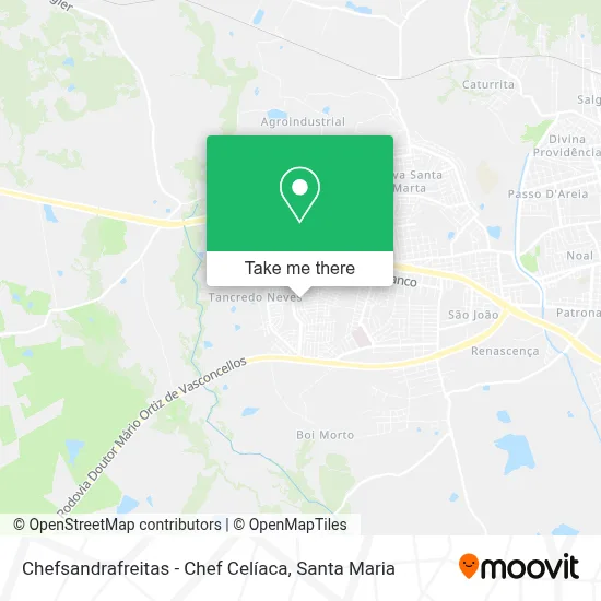 Chefsandrafreitas - Chef Celíaca map