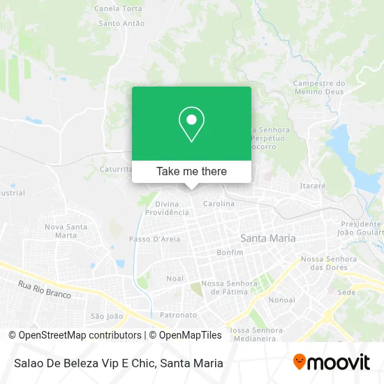 Salao De Beleza Vip E Chic map