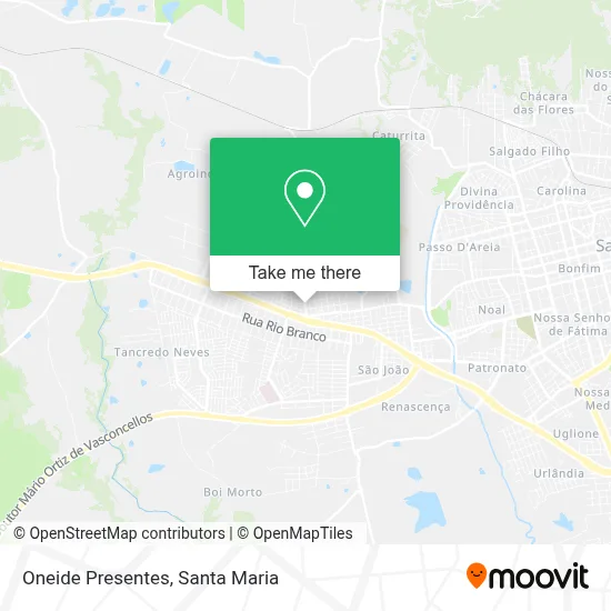 Oneide Presentes map