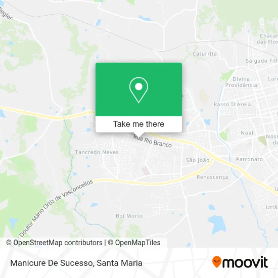 Manicure De Sucesso map
