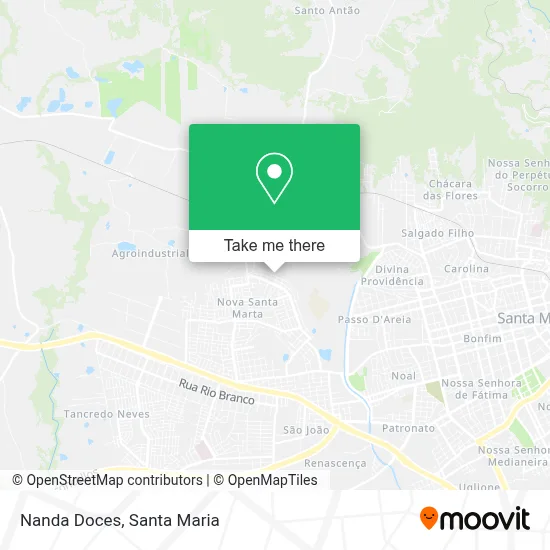 Nanda Doces map