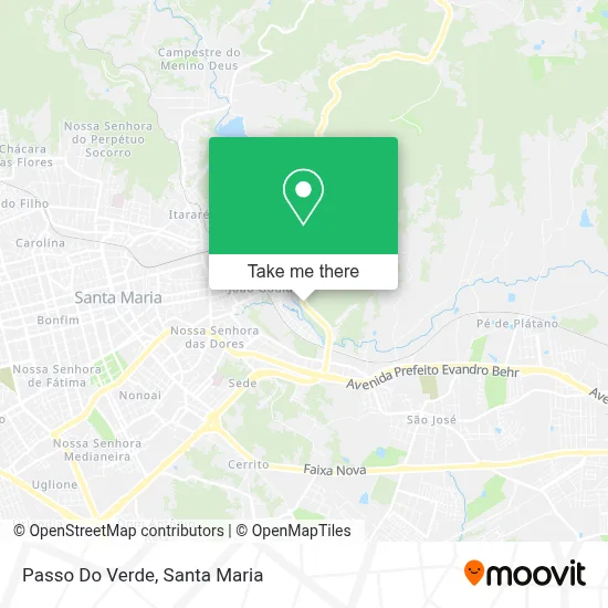 Passo Do Verde map