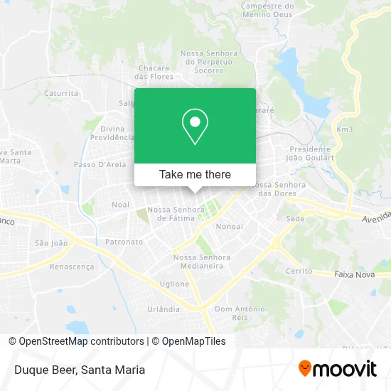 Duque Beer map