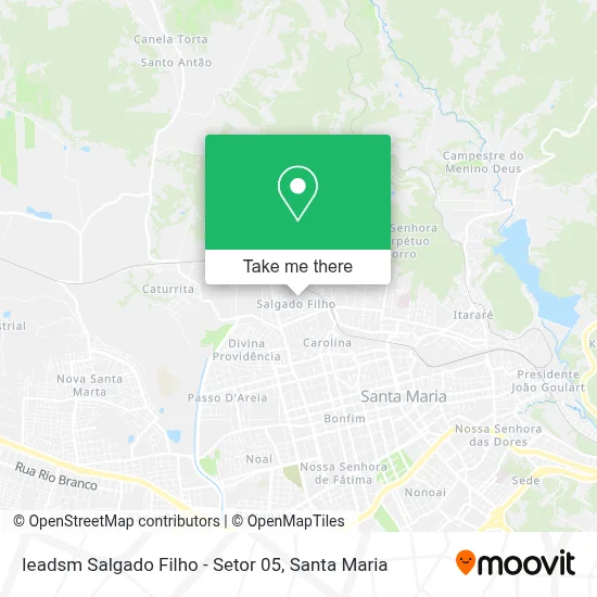 Ieadsm Salgado Filho - Setor 05 map