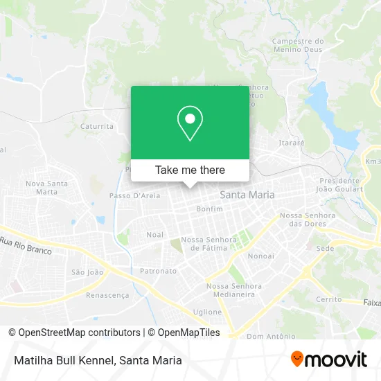 Matilha Bull Kennel map
