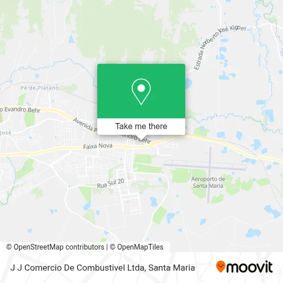 J J Comercio De Combustivel Ltda map