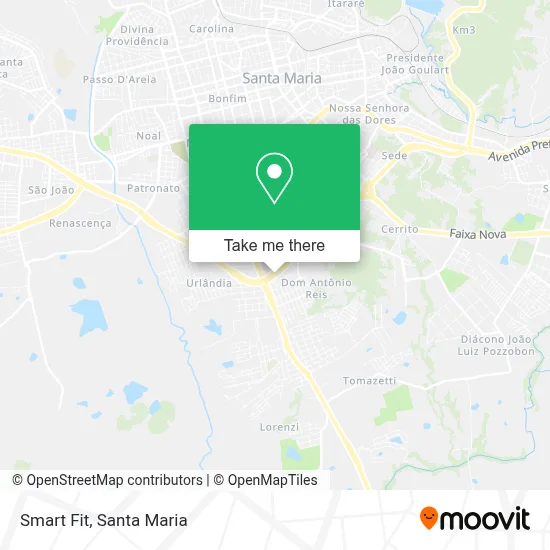 Smart Fit map
