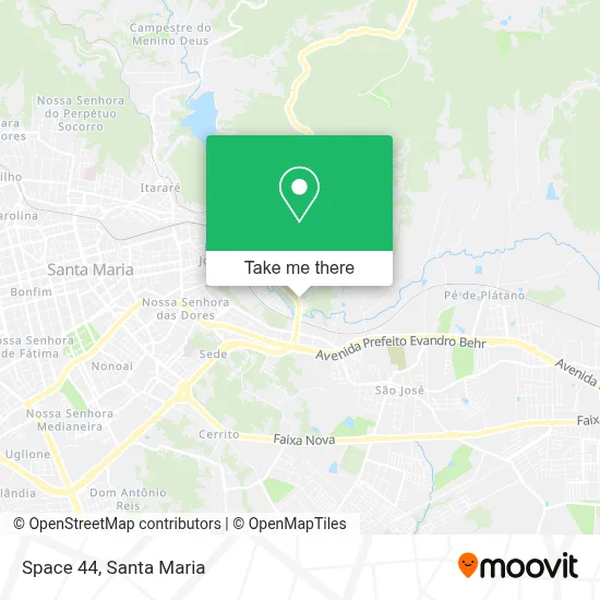 Spazio 44 map
