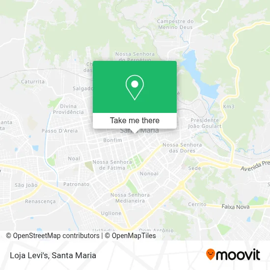 Loja Levi's map