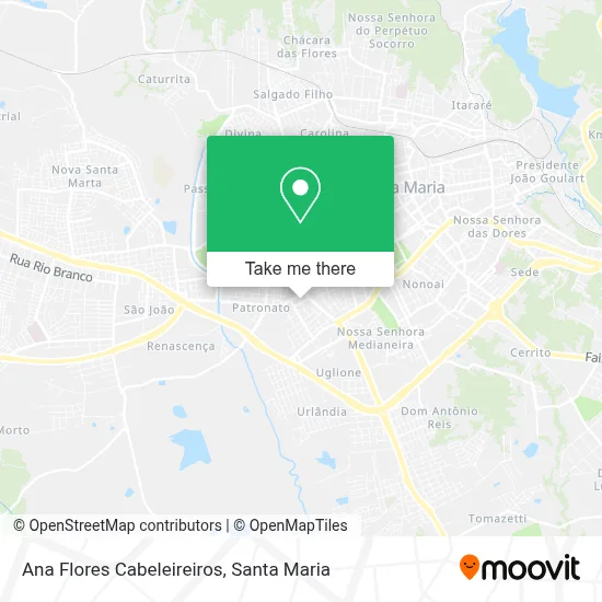 Ana Flores Cabeleireiros map