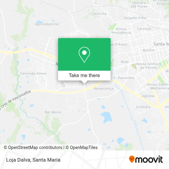 Loja  Dalva map
