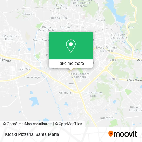 Kioski Pizzaria map