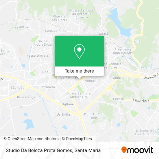 Studio Da Beleza Preta Gomes map