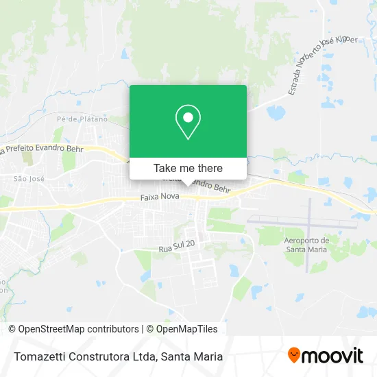 Tomazetti Construtora Ltda map