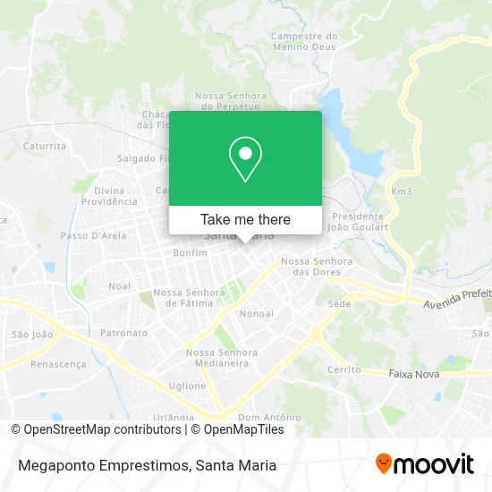 Megaponto Emprestimos map